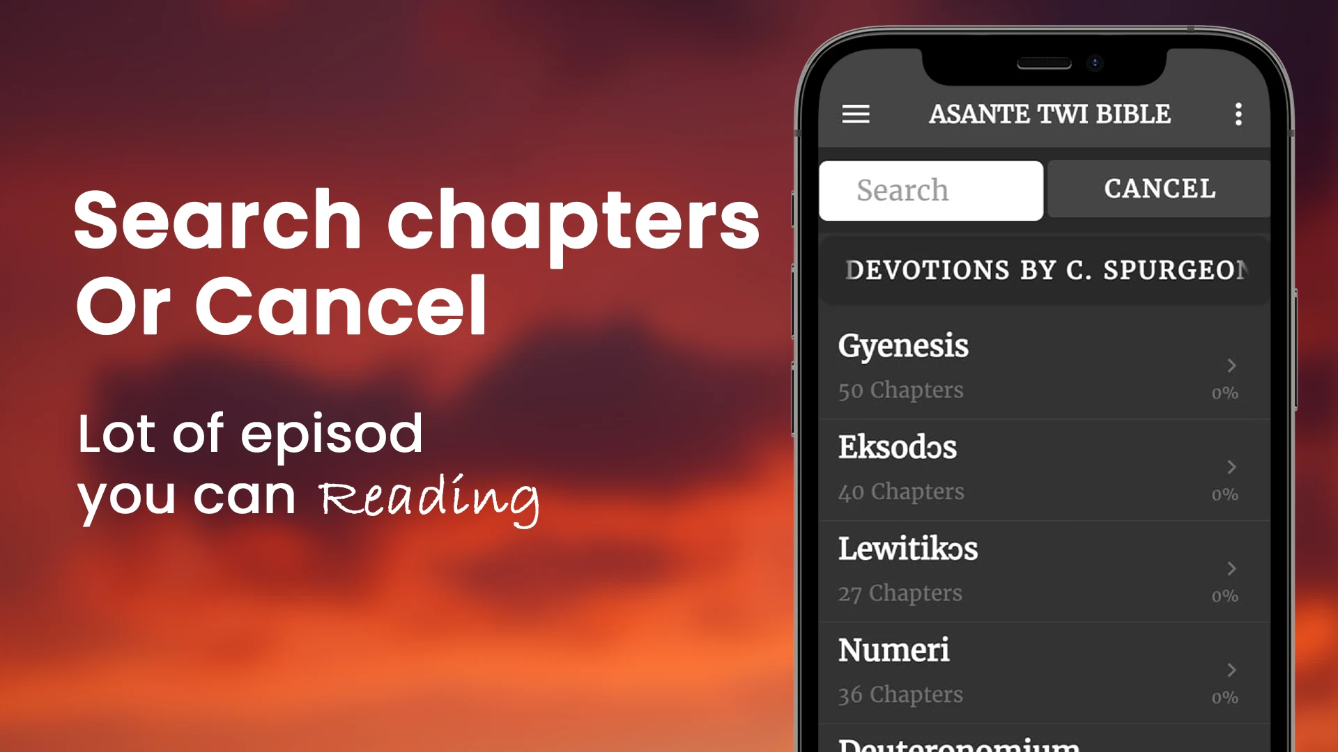 Asante Twi & English Bible screenshot